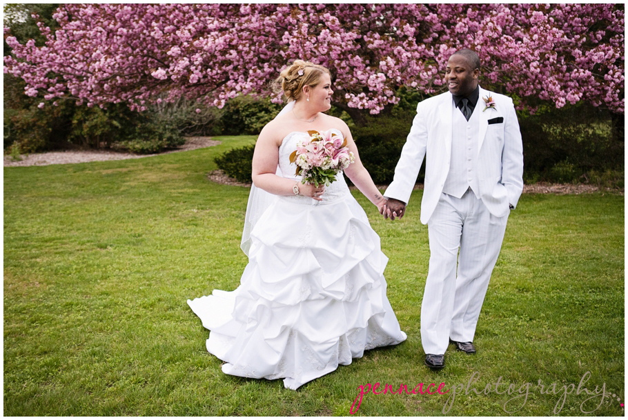 Wedding Portraits at Bayard Cutting Arboretum