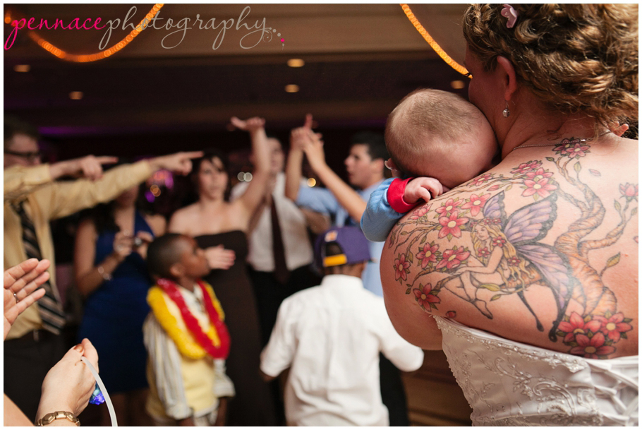 Bride with Tattoo