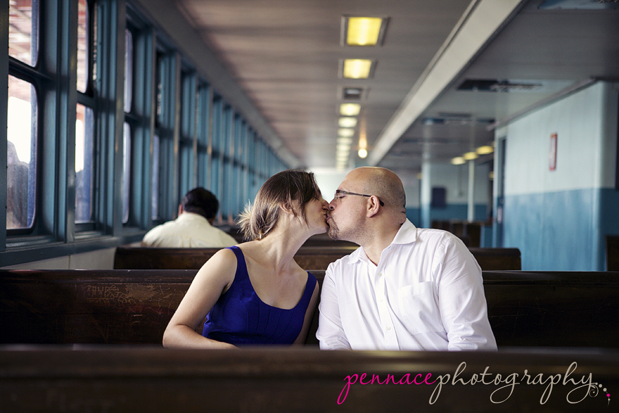 Staten Island Ferry wedding photos
